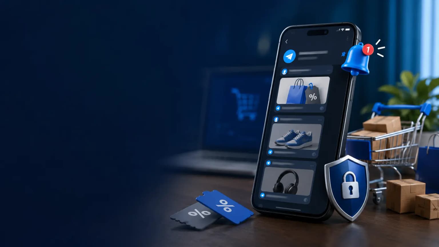 Canal de promoções no Telegram: receba ofertas e alertas em tempo real
